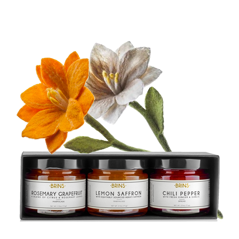 Royal Chrysanthemum Tea ✧ Lemon Saffron | BRINS Jam & Marmalade